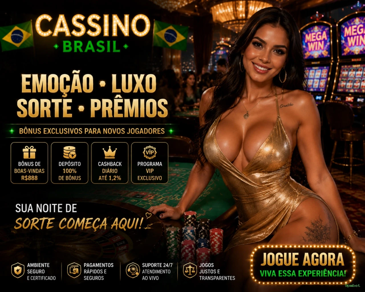 Pagamentos 9pmbet PIX